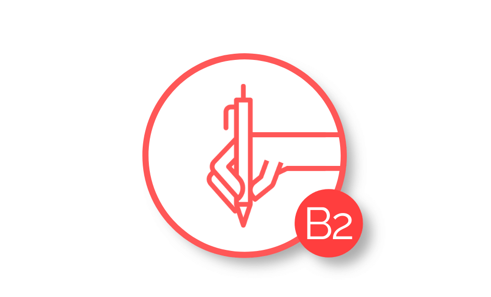writing B2 — ejercicios de examen