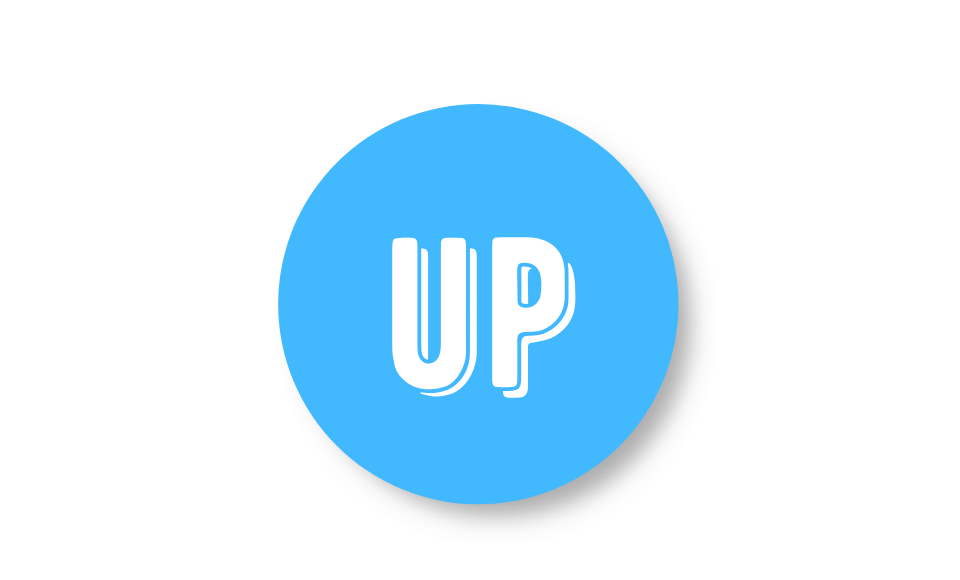 Up puede expresar arriba, moverse hacia arriba pero también indica que ese verbo se completa, se hace del todo.